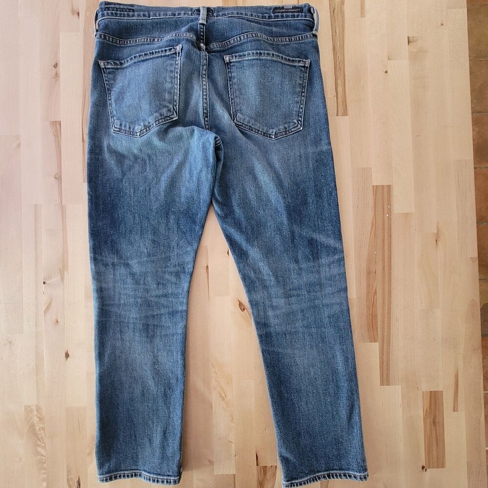 Citizens of Humanity CoH Elsa Mid Rise Slim Fit Crop Jeans Size 30 Preppy - Picture 4 of 11